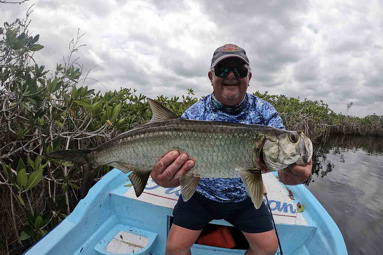 Tarpon Ascension Bay Mexico Fly Fishing Lodge