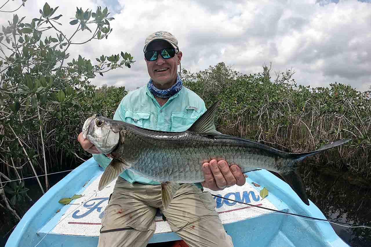 Tarpon Mexico Fly Fishing Lodge Ascension Bay