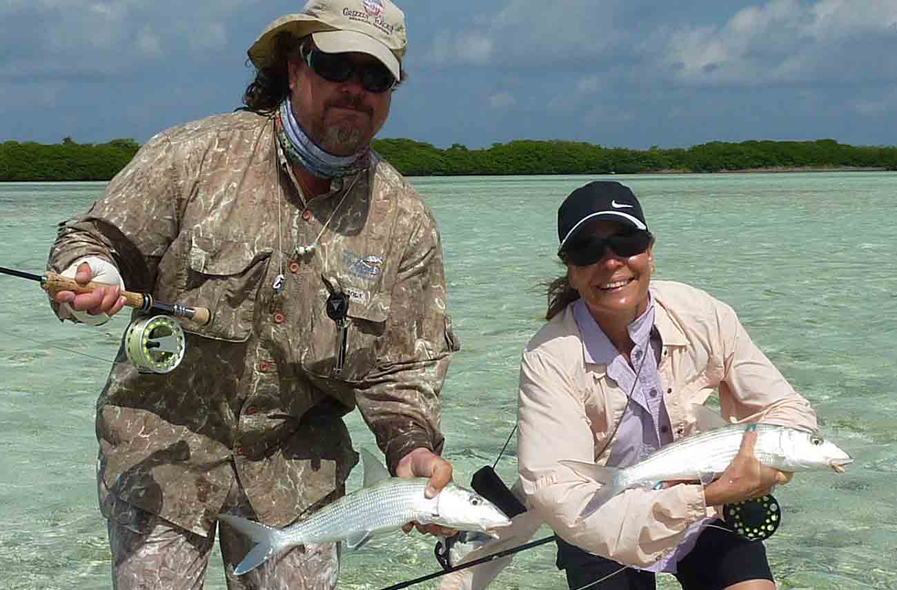 Bonefishing Lodge Ascension Bay Mexico