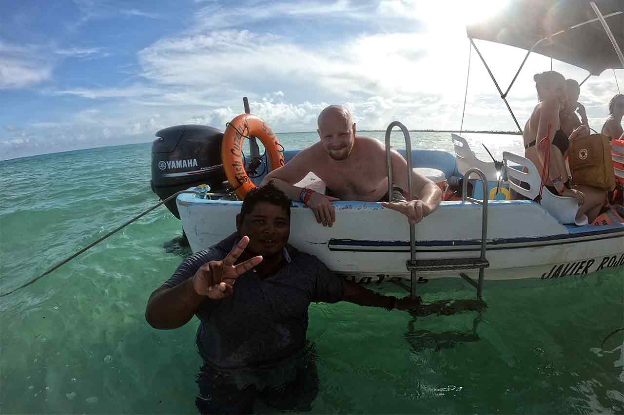 Snorkling Adventure Eco-Tours Sian ka'an Punta Allen Mexico